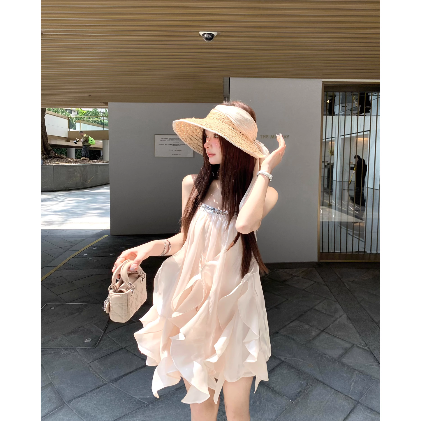 Buntes Meerjungfrau-Partykleid mit Pailletten und langen Abschlusskleidern fg8362