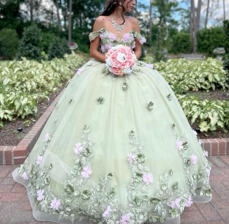 Charming Off Shoulder Princess Ball Gown Elegant Quinceanera Dress Sweet 16 Dress fg7059
