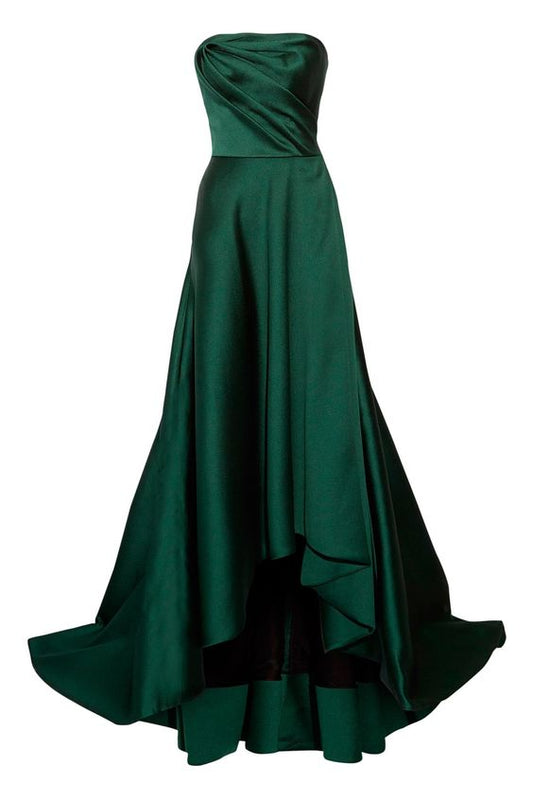 Elegant Green High Low Prom Dress Formal Party Dress       fg5219