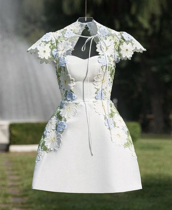 a-line floral lace short homecoming dress 18th birthday outfits fg5166 formalgowns a-line floral lace short homecoming dress 18th birthday outfits fg5166 formalgowns