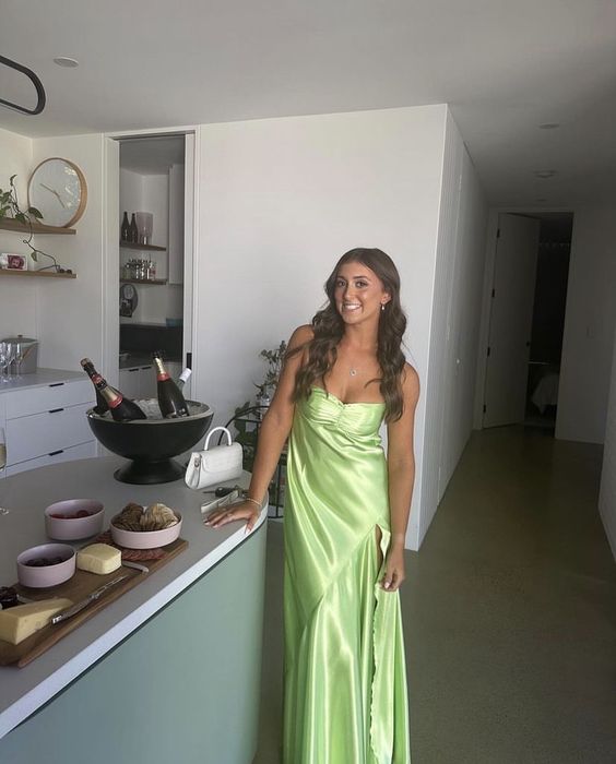 Simple Green Prom Dress,Green Formal Gown fg4508 formalgowns Simple Green Prom Dress,Green Formal Gown fg4508 formalgowns