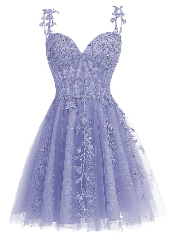 Lace Applique Homecoming Dresses 2024 Illusion Floral Tulle Short Prom formalgowns Lace Applique Homecoming Dresses 2024 Illusion Floral Tulle Short Prom formalgowns