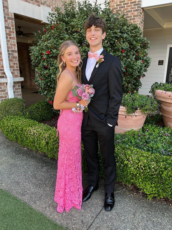 Pink Spaghetti Straps Long Party Prom Dresses, Evening Dress fg4979 formalgowns Pink Spaghetti Straps Long Party Prom Dresses, Evening Dress fg4979 formalgowns