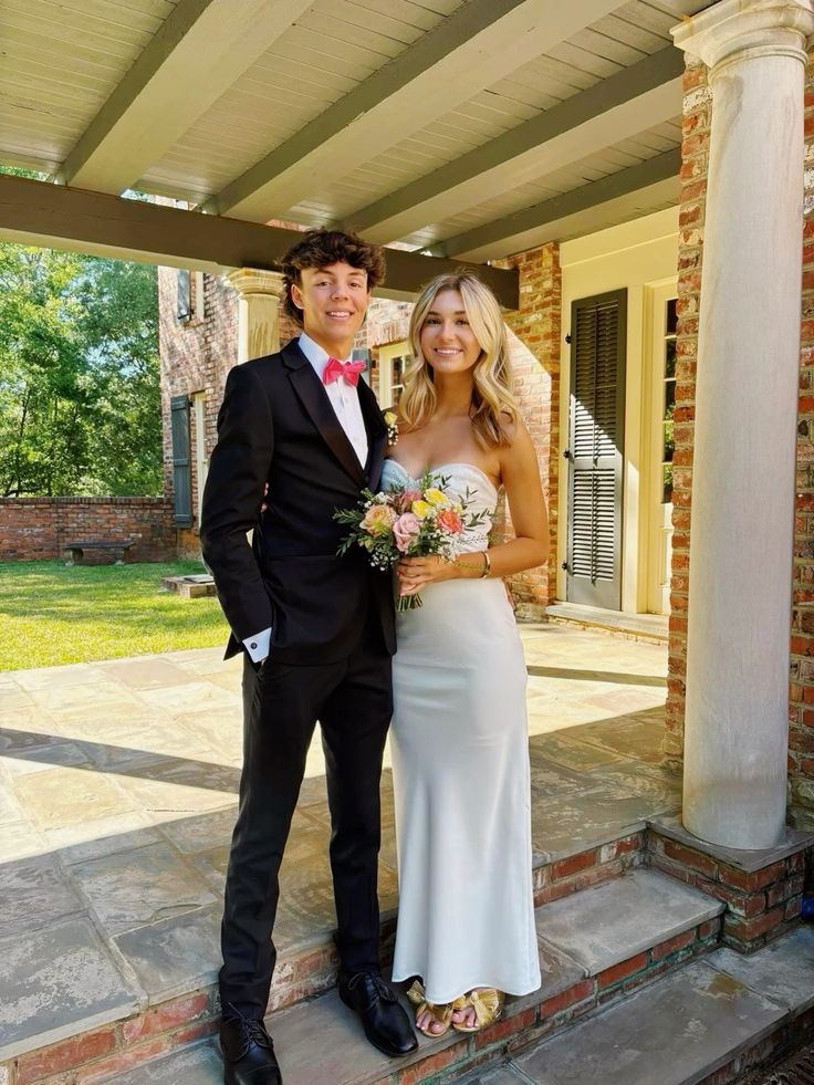 Strapless White Prom Dress Senior prom gown fg5329