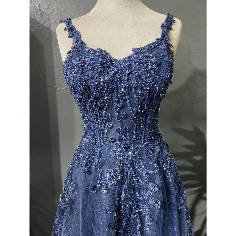 Blue Party Dress Bridesmaid Dress Long Prom Dresses Formal Evening Dresses fg4480