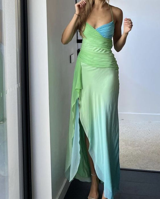 Robe de bal vintage ombrée fg4395