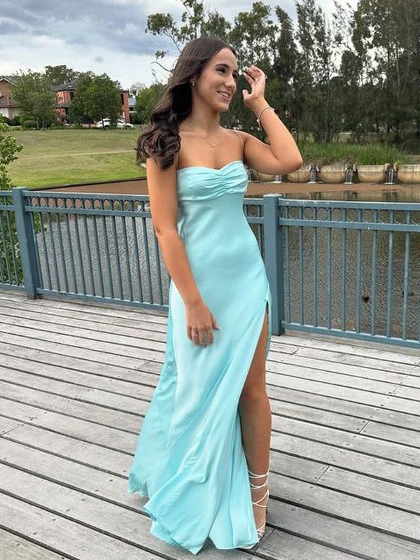 Sheath Spaghetti Straps Long Party Prom Dresses, Evening Dress fg4975 Sheath Spaghetti Straps Long Party Prom Dresses, Evening Dress fg4975