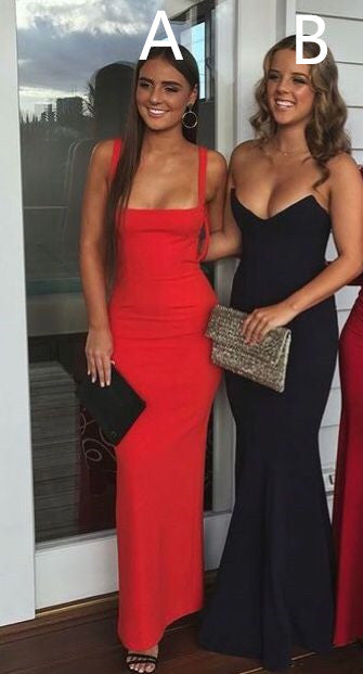 Long Prom Dress, Red/Black Long Formal Dress fg5022 formalgowns Long Prom Dress, Red/Black Long Formal Dress fg5022 formalgowns