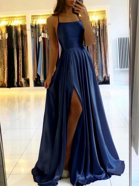 Simple prom dresses long Evening dress cheap fg4815