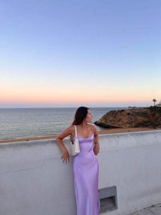 Spaghetti Strap Prom Dress,Lilac Prom Dresses fg4515