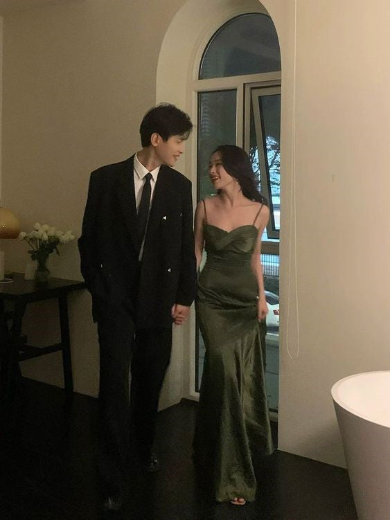 Dark Green Long Prom Dress,Graduation Dress,Party Dress fg4378 – formalgowns Dark Green Long Prom Dress,Graduation Dress,Party Dress fg4378 – formalgowns