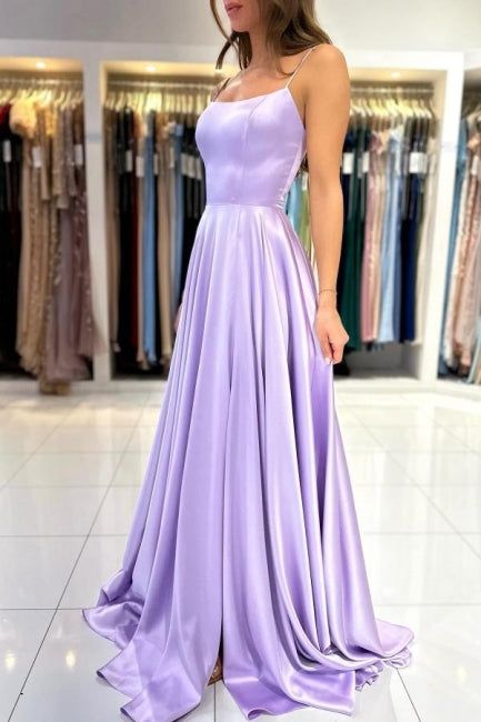 Simple Long Lilac A-line Sleeveless Prom Dresses fg3785 formalgowns Simple Long Lilac A-line Sleeveless Prom Dresses fg3785 formalgowns