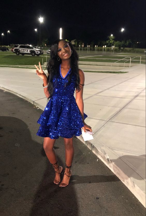 Sparkly Sequin Cocktail Dresses Short A Line Women Formal Homecoming Dress fg3460 Sparkly Sequin Cocktail Dresses Short A Line Women Formal Homecoming Dress fg3460