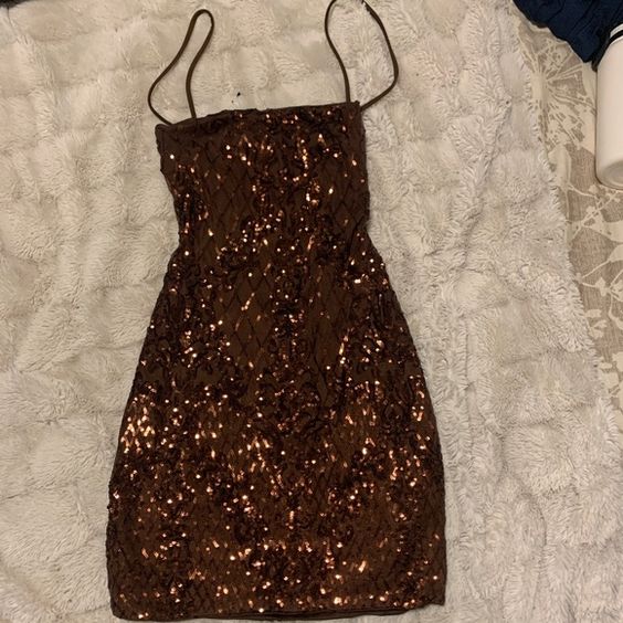 Brown sparkly dress Short Prom Dress Homecoming Dress fg3558 Brown sparkly dress Short Prom Dress Homecoming Dress fg3558