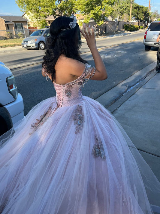 Robe de princesse Quinceanera, robe de bal longue, robe de bal, fg4228