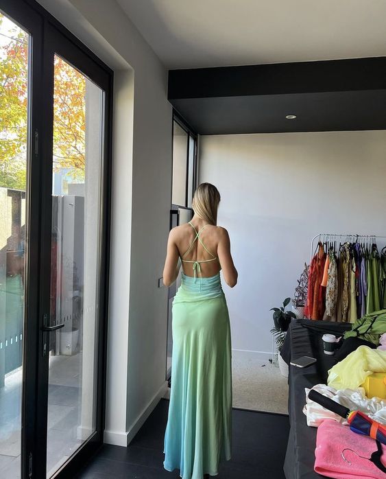 Robe de bal vintage ombrée fg4395