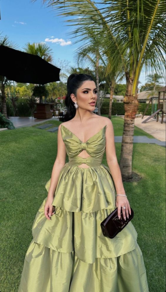 A-Line Prom Dresses Sage Dress Wedding Guest Party Evening Dress fg395 – formalgowns A-Line Prom Dresses Sage Dress Wedding Guest Party Evening Dress fg395 – formalgowns
