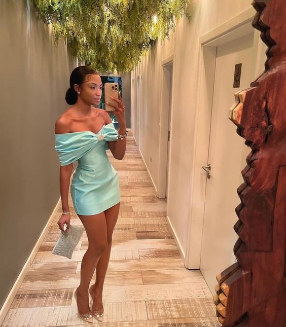 Tiffany Blue dress Short Prom Dress Homecoming Dress fg3856 formalgowns Tiffany Blue dress Short Prom Dress Homecoming Dress fg3856 formalgowns