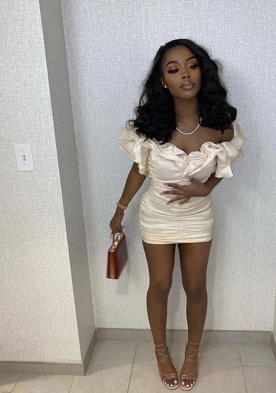 Homecoming Dresses Formal Dresses For Dark Skin Short/Mini Off The Shoulder Black Girl Prom Dresses Homecoming Dresses Formal Dresses For Dark Skin Short/Mini Off The Shoulder Black Girl Prom Dresses