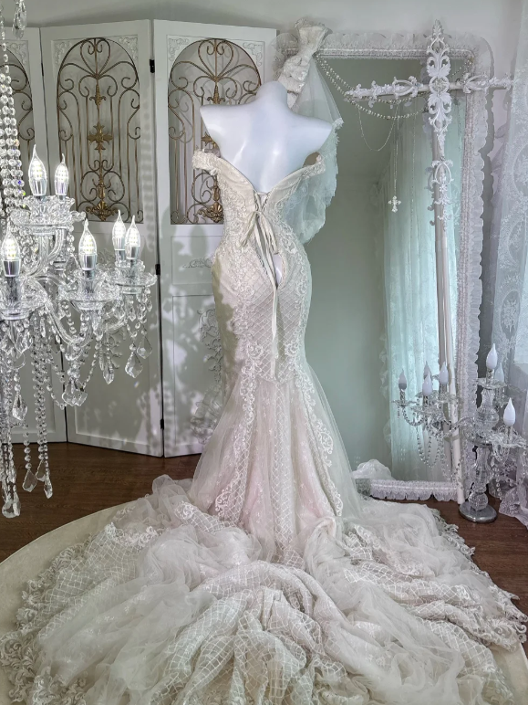 Buntes Meerjungfrau-Partykleid mit Pailletten und langen Abschlusskleidern fg8362