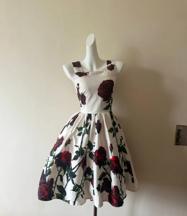 A-Linie Blumen-Ballkleid zum 22. Geburtstag, formelles Eventkleid, fg8327