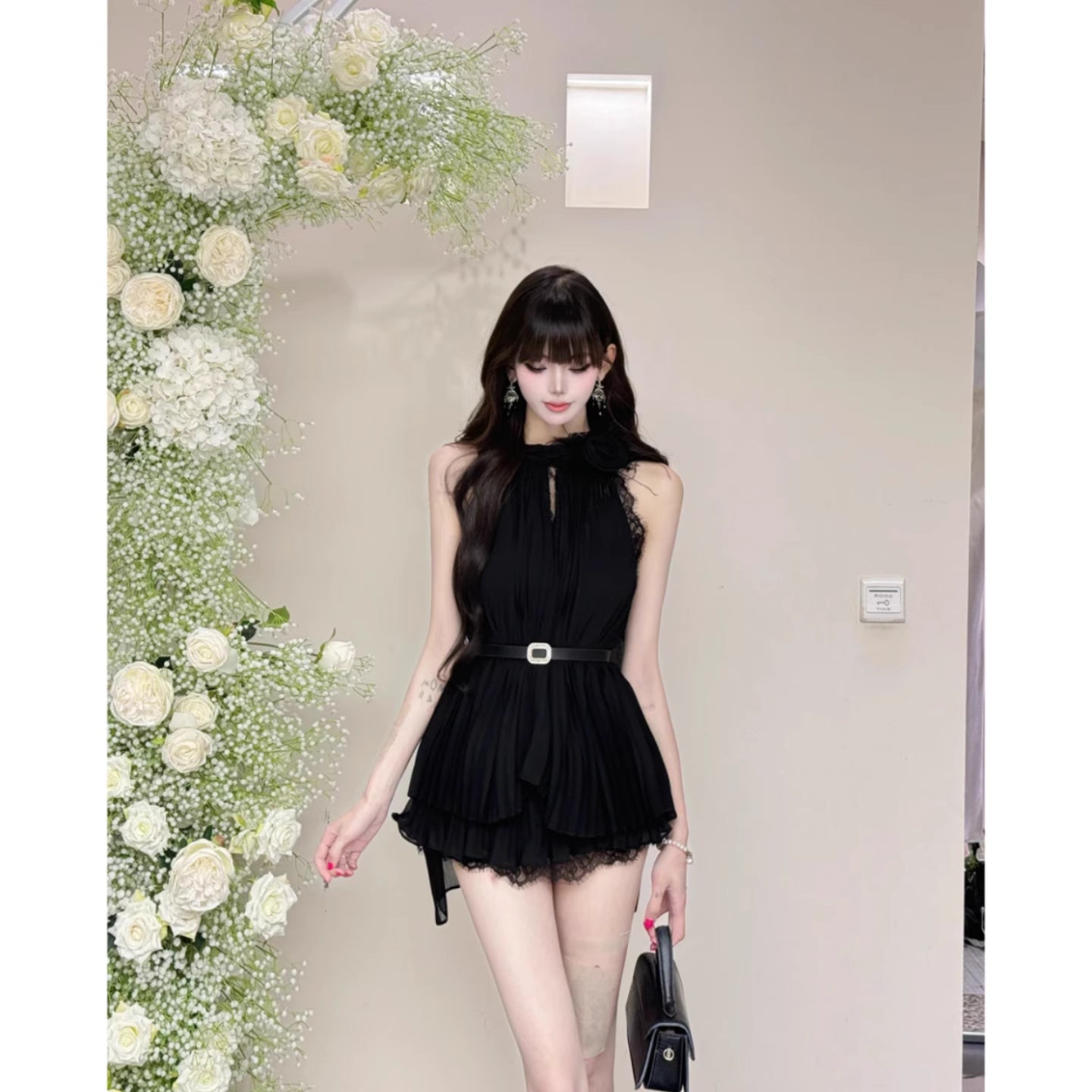 Robe de soirée longue sirène colorée à paillettes, tenue de remise de diplôme fg8362