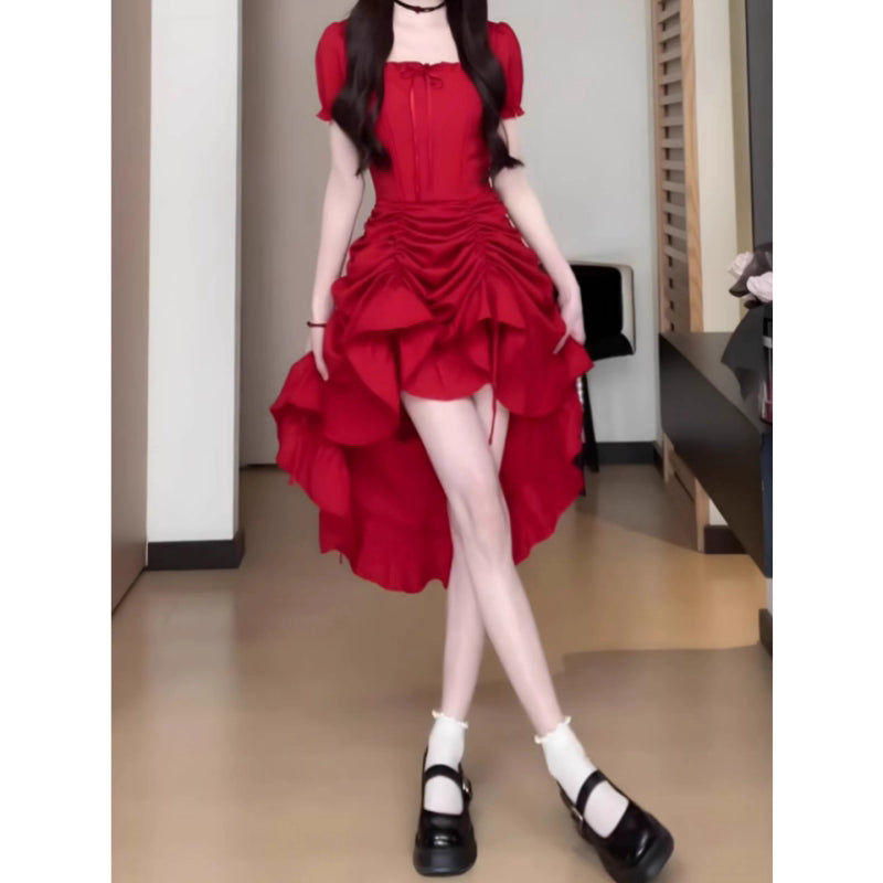 Buntes Meerjungfrau-Partykleid mit Pailletten und langen Abschlusskleidern fg8362