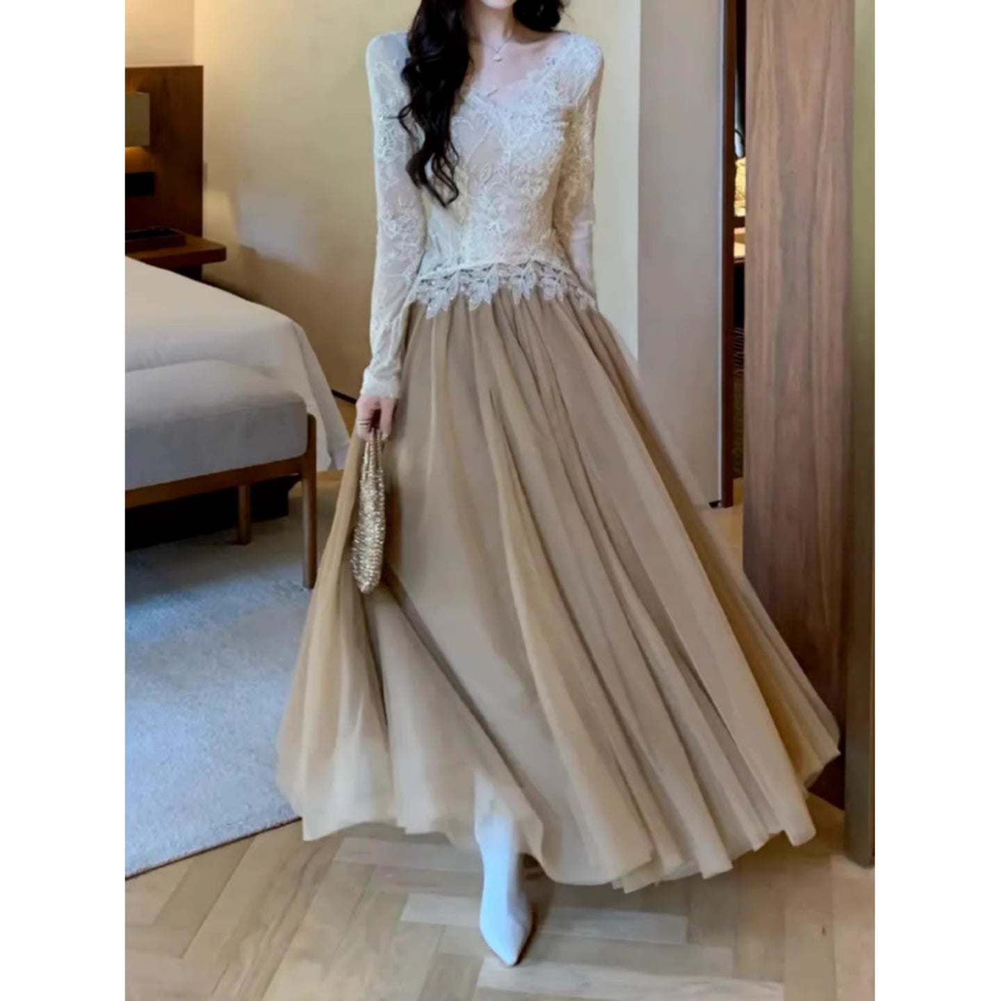 Women's casual dress 878