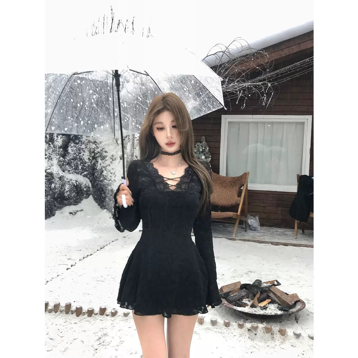 Women's casual dress A296