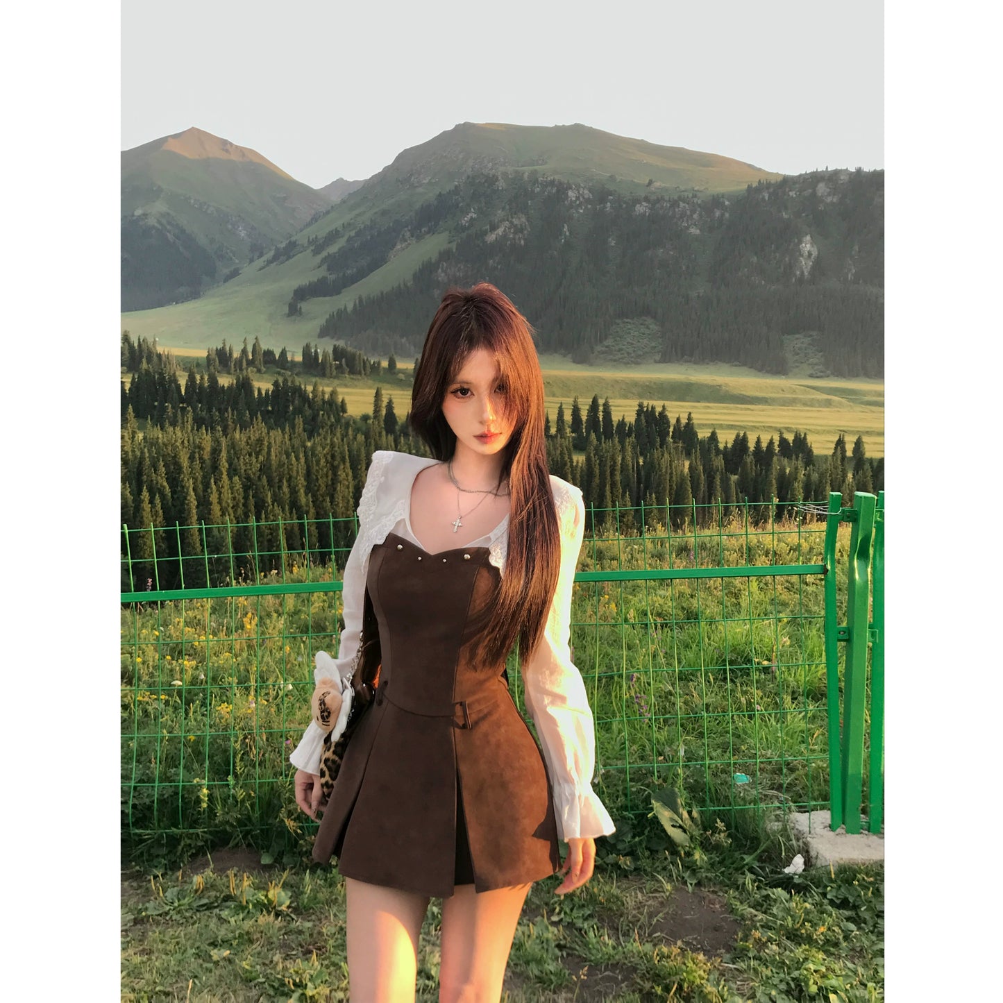 Buntes Meerjungfrau-Partykleid mit Pailletten und langen Abschlusskleidern fg8362