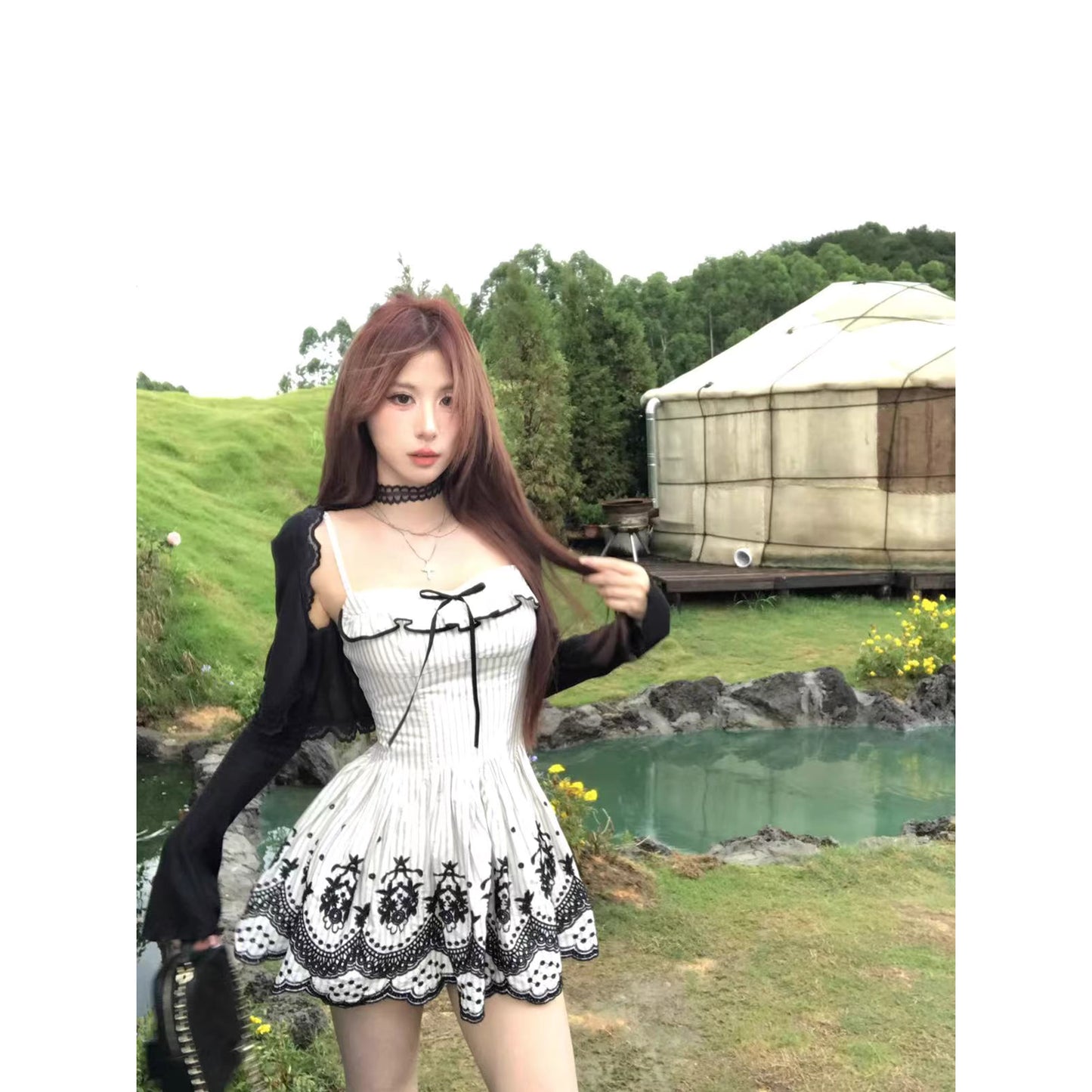 Women's casual dress A395