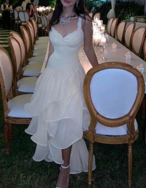 Weißes Party-Ballkleid, Kleider für formelle Anlässe, fg3556