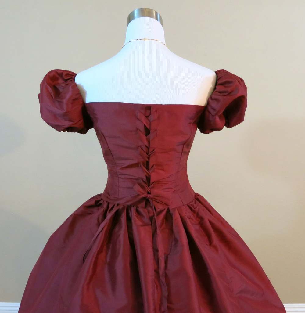 A line ball gown short sleeves Princess dress fg5852