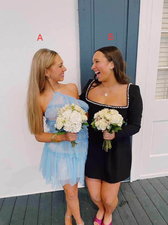 Black/Blue Homecoming Graduation Dress Short Prom Dresses fg3927 Black/Blue Homecoming Graduation Dress Short Prom Dresses fg3927