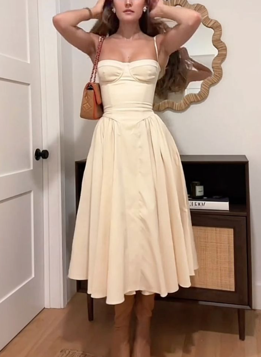 $30 prom dresses Adora Design 3095 Floral Spaghetti Strap A-Line Long Prom Dress