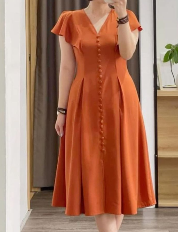 Summer Short Sleeve Casual Loose Dress Woman Solid Ruffles Vestidos Fa – formalgowns Summer Short Sleeve Casual Loose Dress Woman Solid Ruffles Vestidos Fa – formalgowns