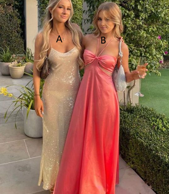 unique party dresses Get the Glam: Exploring for the Epic Prom AMARRA Zipper back or Lace up back Black Chiffon Long Prom Dress