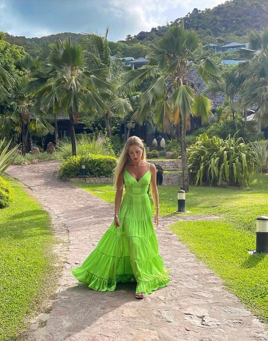 Apple Green Prom Dresses Long Evening Dresses fg2169
