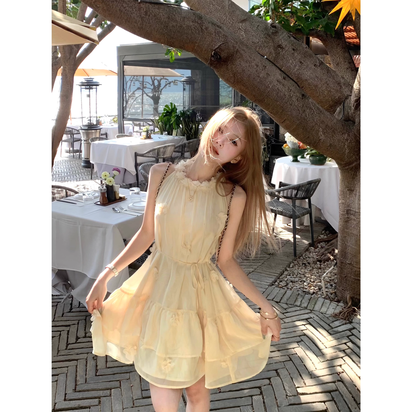 Robe de soirée longue sirène colorée à paillettes, tenue de remise de diplôme fg8362