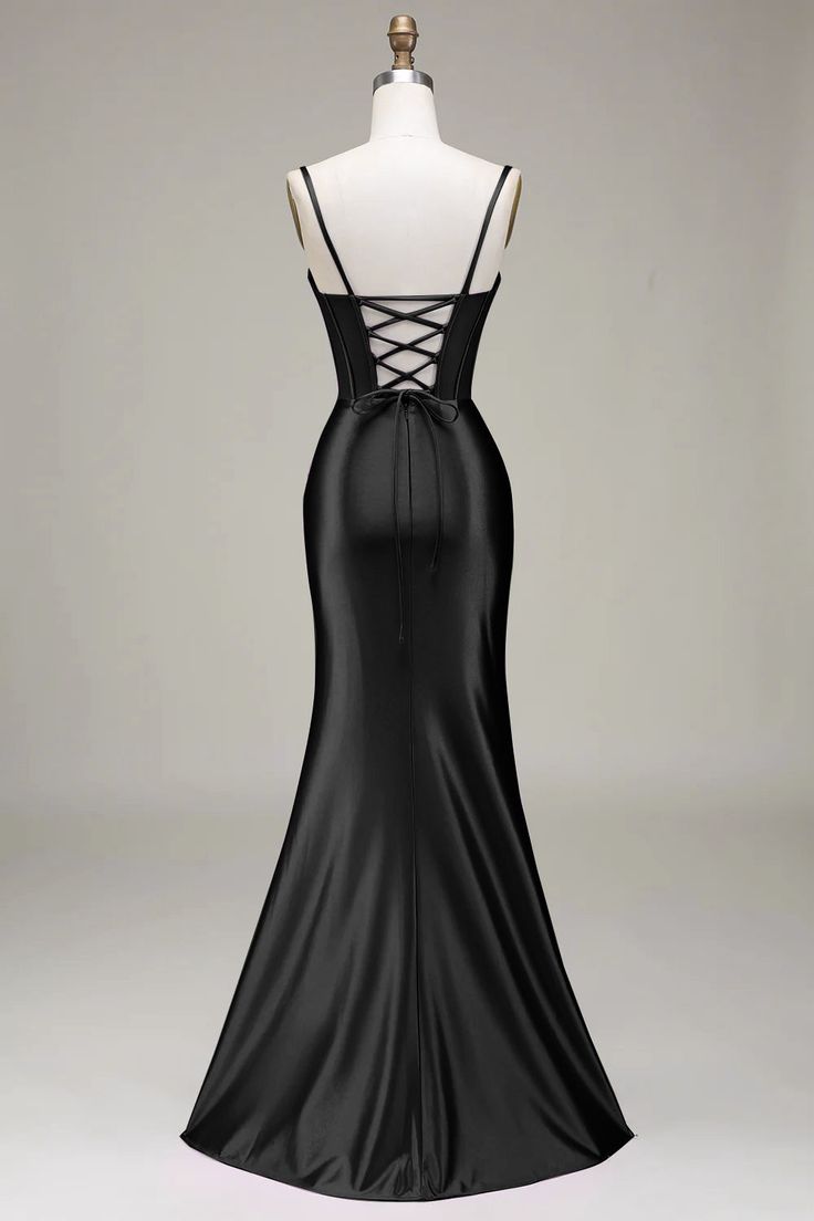 Burgundy Long Prom Dress with High Slit,Formal Graduation Evening Dresses fg4760