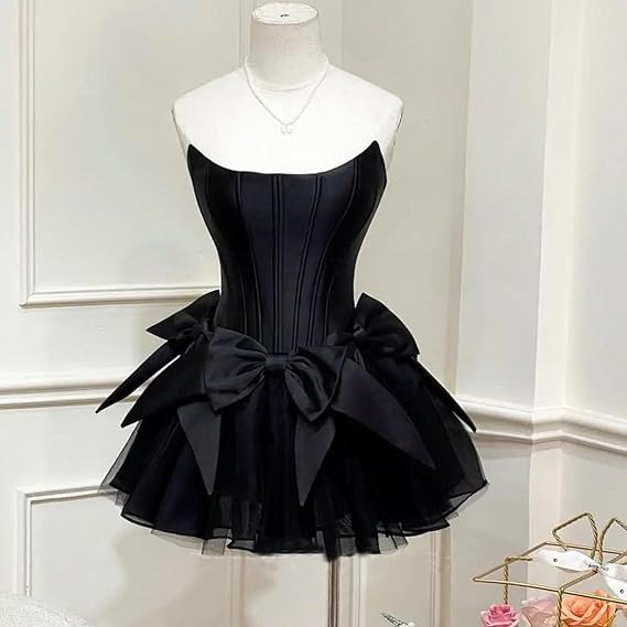 Sleeveless Satin A-Line Mini Homecoming Dress fg6086