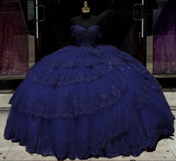 Robe de Quinceanera rouge de luxe avec appliques en dentelle et perles de cristal, robe de bal Sweet 16/15, fg6302