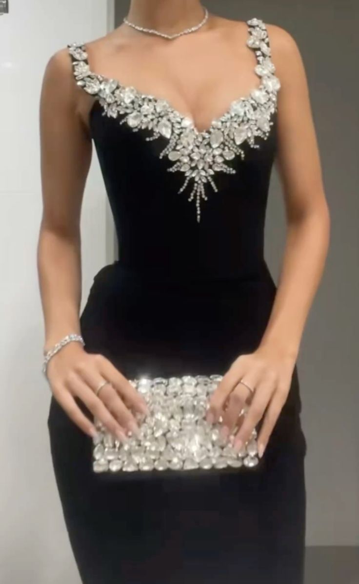 Robe de soirée longue noire style sirène sexy fg7763