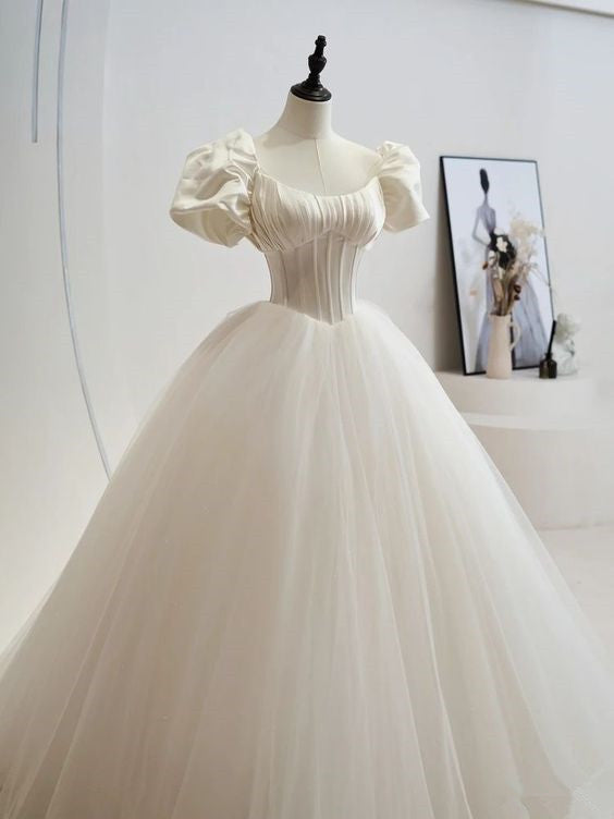 Charmante robe de bal blanche longue 2023 fg3195