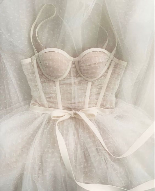 Elfenbein langes Abendkleid Sexy Ballkleid fg2882