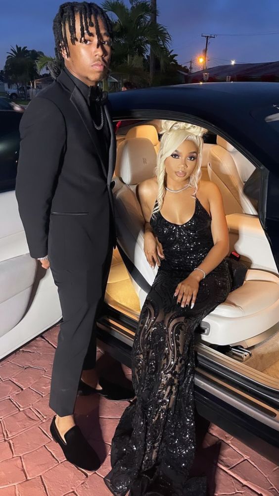 mermaid black prom dresses 2023 Black Prom Dress 2023 Mermaid/Trumpet Off the Shoulder Long Sleeves Beaded with Slit 22W / Green