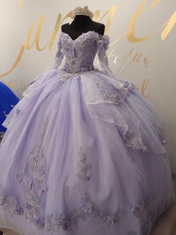 purple dress for sweet 16 Fitted Lilac Sweet 16 Dresses Sweet 16 Lavender Purple Dresses Floor Length Lavender Sweet