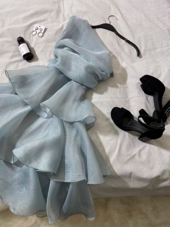 Blue Short Party Dress Homecoming Dress fg2308 formalgowns Blue Short Party Dress Homecoming Dress fg2308 formalgowns