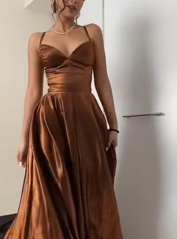 Brown prom dresses long evening dress fg2461 formalgowns Brown prom dresses long evening dress fg2461 formalgowns