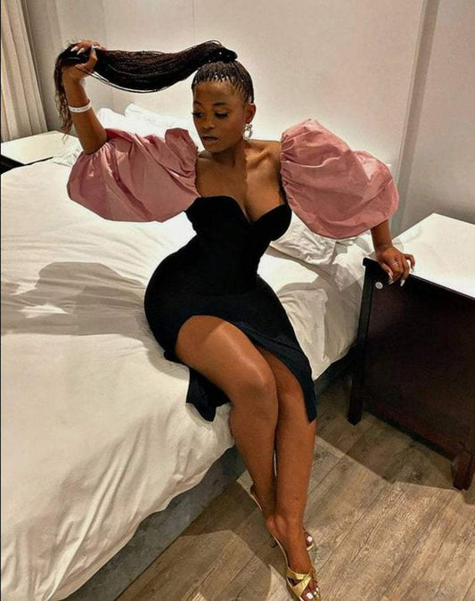 Robe de soirée, de bal, de remise de diplôme, de retour à la maison fg1357